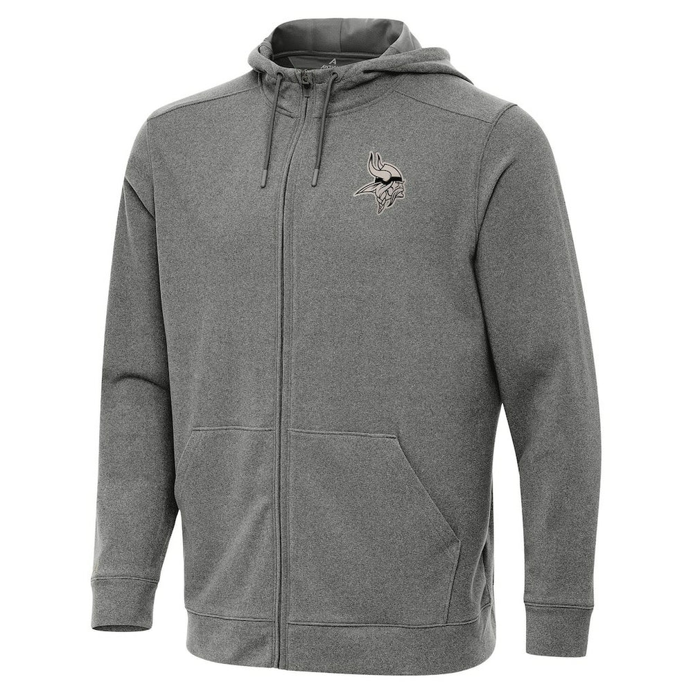Minnesota Vikings Antigua Effortless Full-Zip Hoodie Jacket | NFL Hot