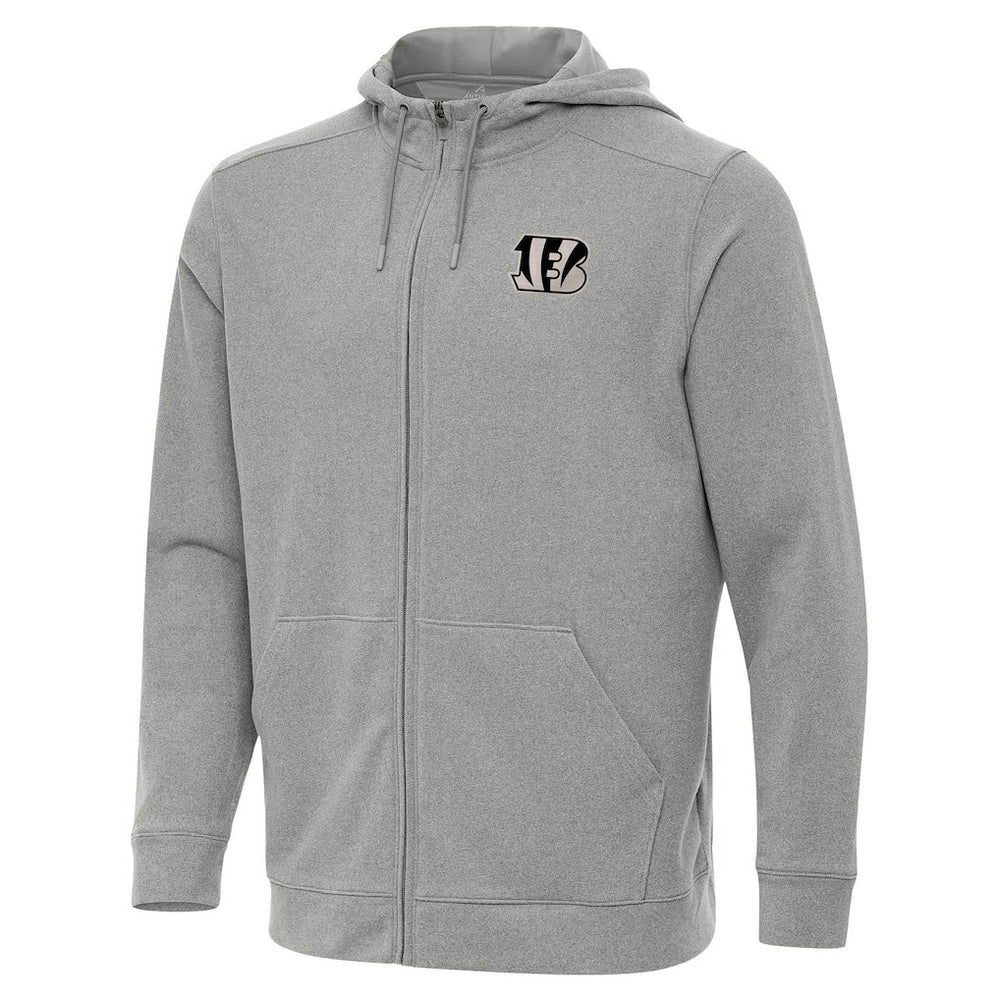 Cincinnati Bengals Antigua Effortless Full-Zip Hoodie Jacket | NFL New
