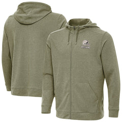 Cleveland Browns Antigua Effortless Full-Zip Hoodie Jacket | NFL Hot