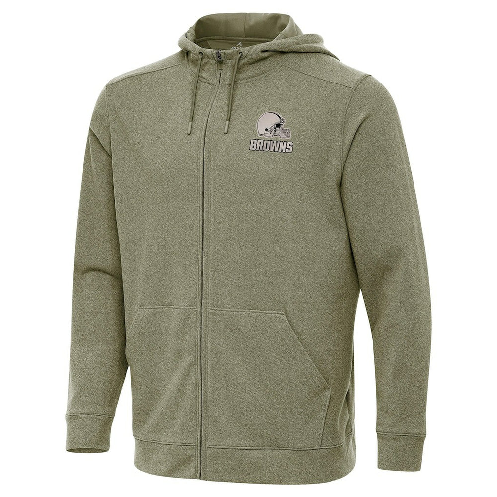 Cleveland Browns Antigua Effortless Full-Zip Hoodie Jacket | NFL Hot