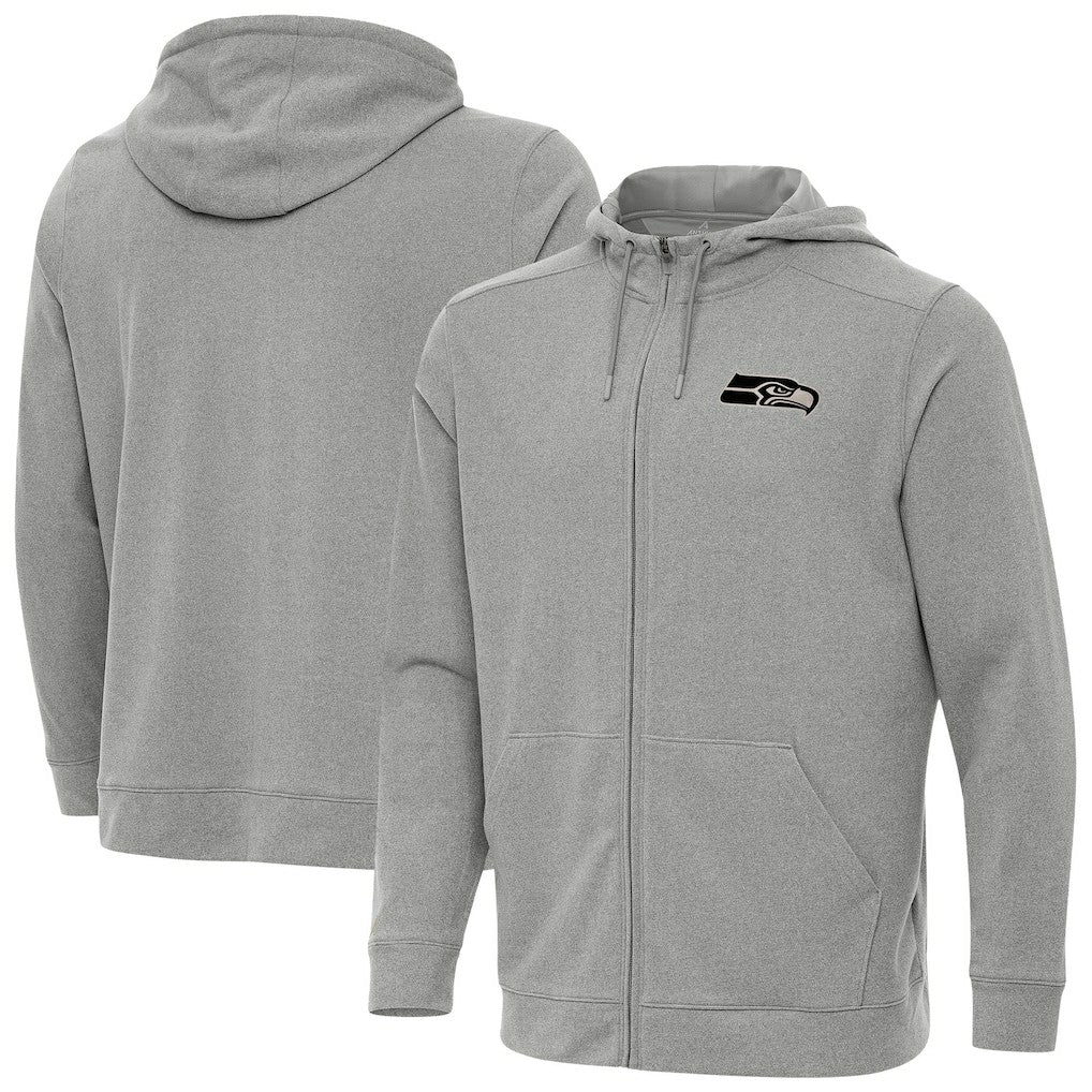 Seattle Seahawks Antigua Effortless Full-Zip Hoodie Jacket | NFL Hot