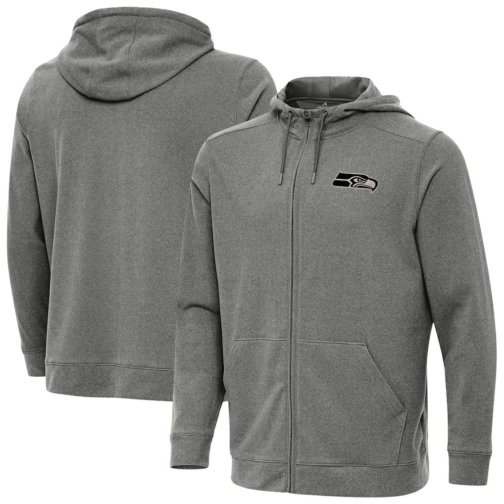 Seattle Seahawks Antigua Effortless Full-Zip Hoodie Jacket | NFL Discount