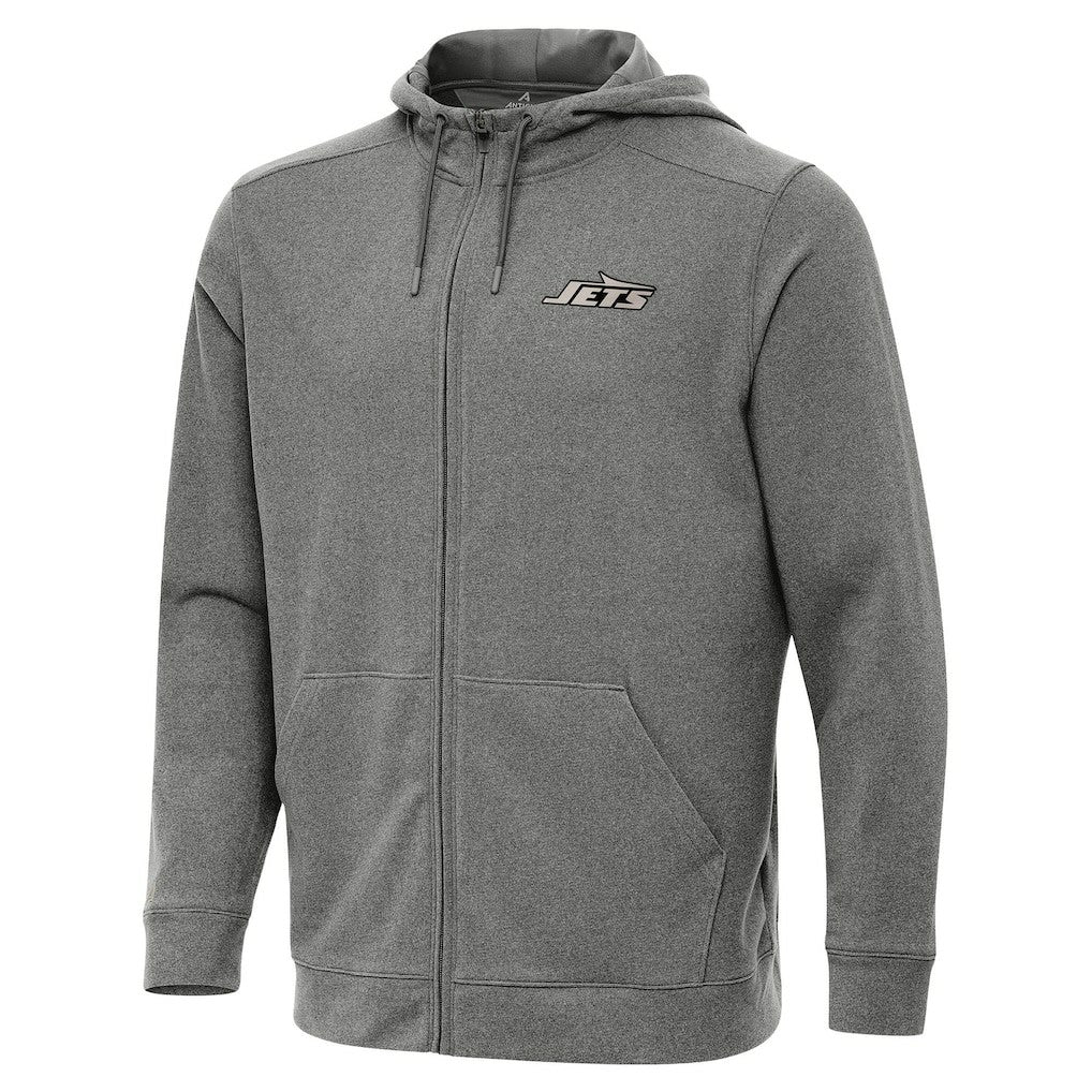 New York Jets Antigua Effortless Full-Zip Hoodie Jacket | NFL New