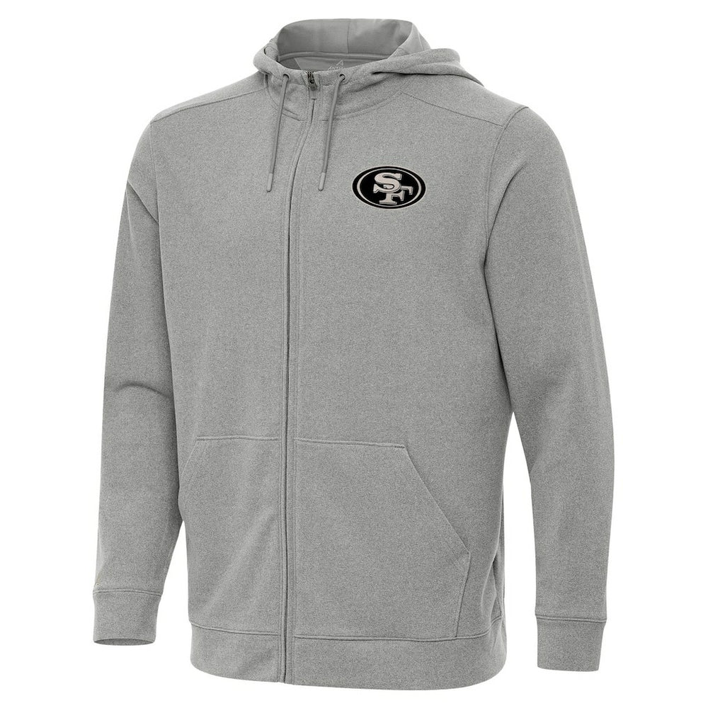 San Francisco 49ers Antigua Effortless Full-Zip Hoodie Jacket | NFL On sale
