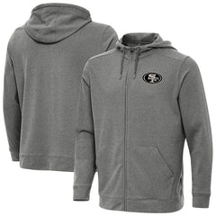 San Francisco 49ers Antigua Effortless Full-Zip Hoodie Jacket | NFL Outlet