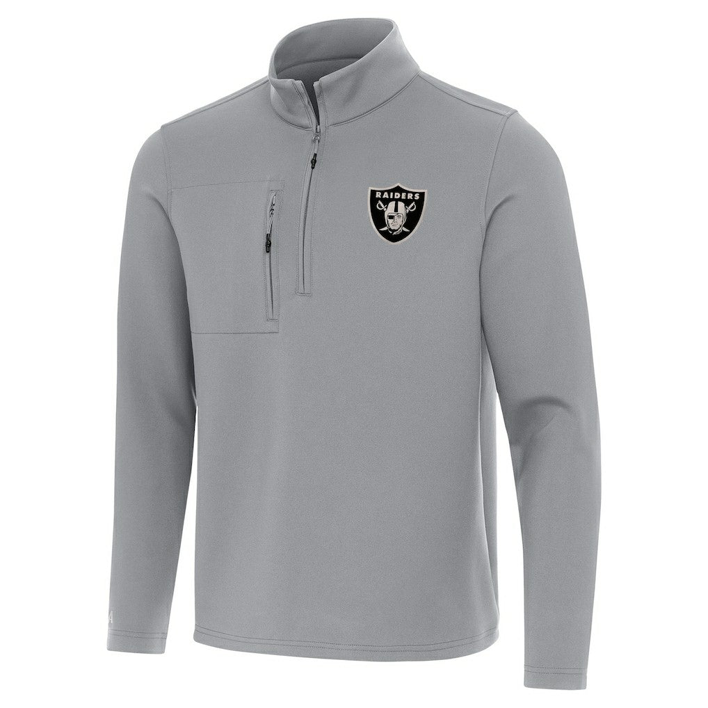 Las Vegas Raiders Antigua Insider Quarter-Zip Jacket | NFL Sale
