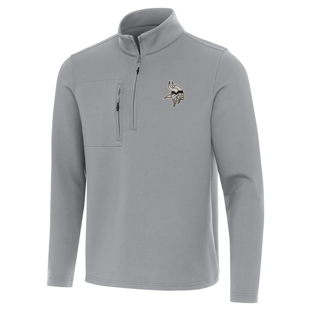 Minnesota Vikings Antigua Insider Quarter-Zip Jacket | NFL Outlet