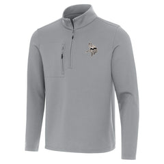 Minnesota Vikings Antigua Insider Quarter-Zip Jacket | NFL Outlet