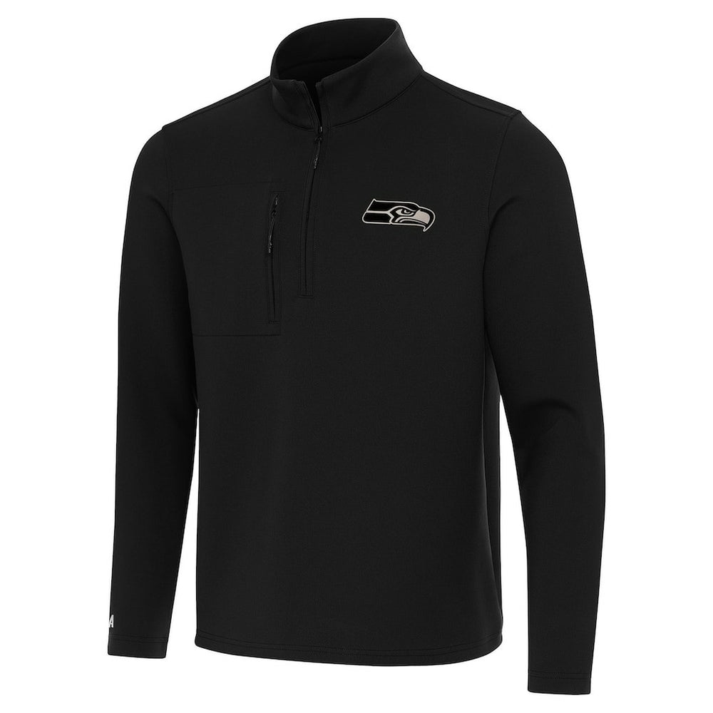 Seattle Seahawks Antigua Insider Quarter-Zip Jacket | NFL Outlet