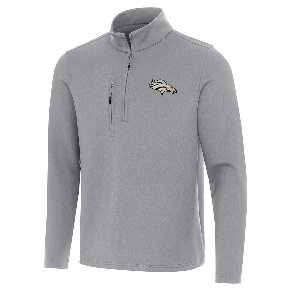 Denver Broncos Antigua Insider Quarter-Zip Jacket | NFL Discount