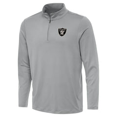 Las Vegas Raiders Antigua Reprocess Quarter-Zip Top | NFL Hot