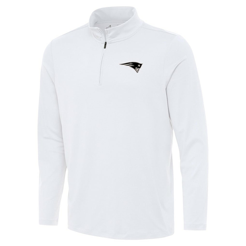 New England Patriots Antigua Reprocess Quarter-Zip Top | NFL US