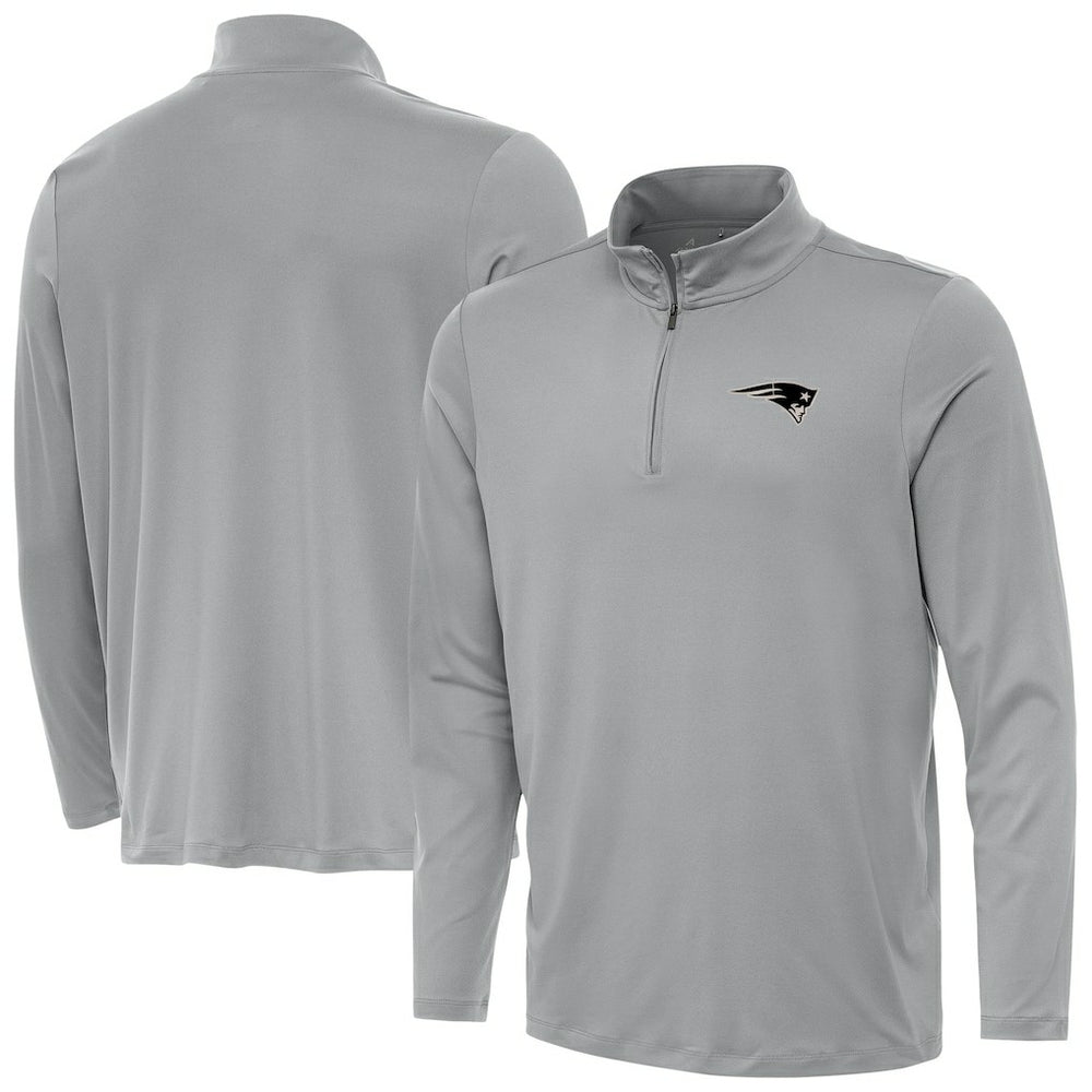 New England Patriots Antigua Reprocess Quarter-Zip Top | NFL Outlet