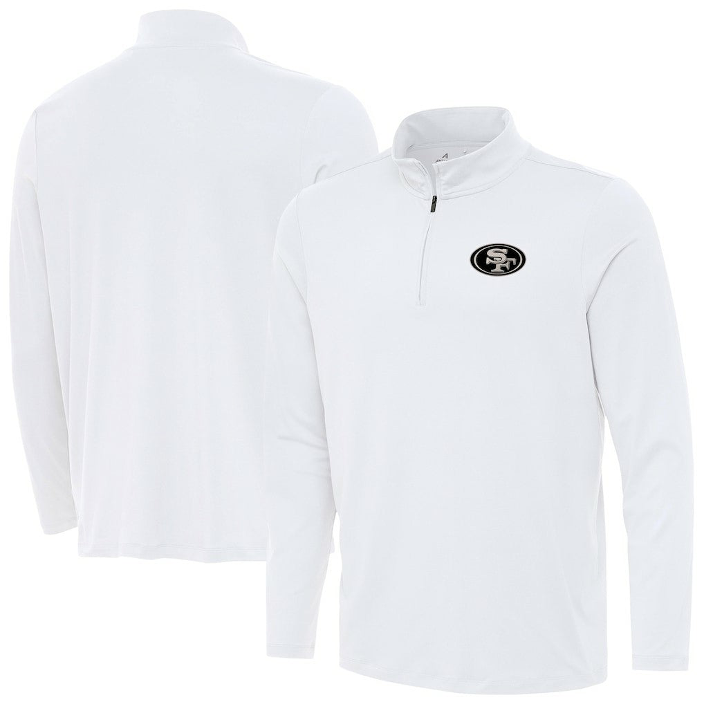 San Francisco 49ers Antigua Reprocess Quarter-Zip Top | NFL Hot