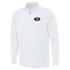 San Francisco 49ers Antigua Reprocess Quarter-Zip Top | NFL Hot