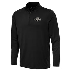 San Francisco 49ers Antigua Reprocess Quarter-Zip Top | NFL Outlet