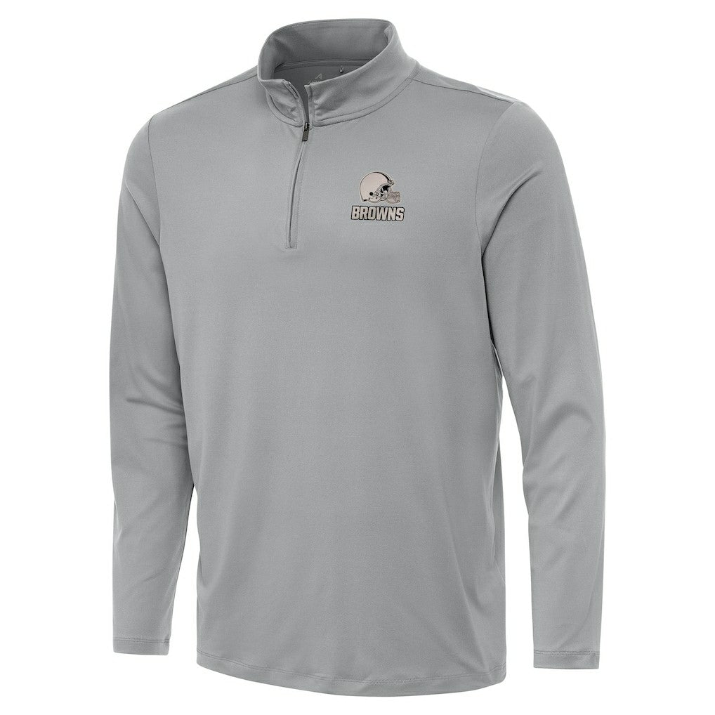 Cleveland Browns Antigua Reprocess Quarter-Zip Top | NFL Online