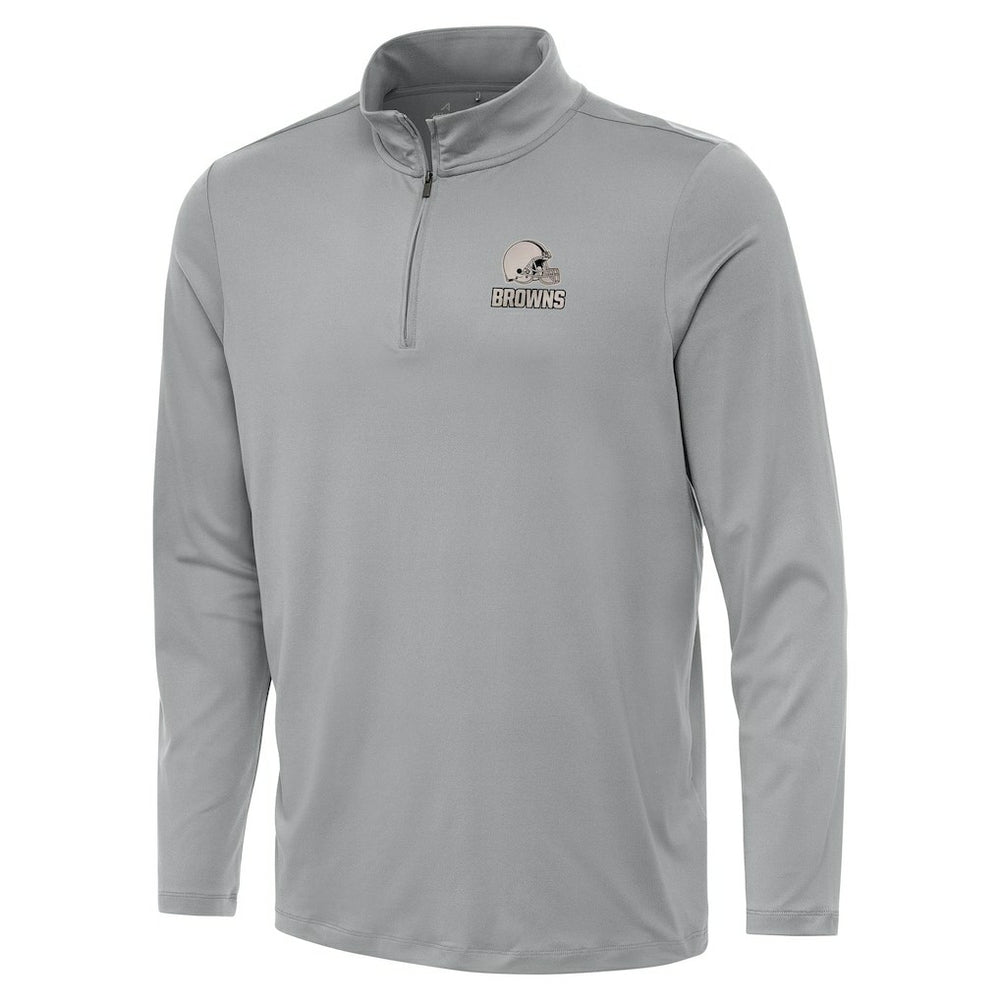 Cleveland Browns Antigua Reprocess Quarter-Zip Top | NFL Online