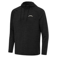 Los Angeles Chargers Antigua Spikes Raglan Quarter-Zip Hoodie | NFL US