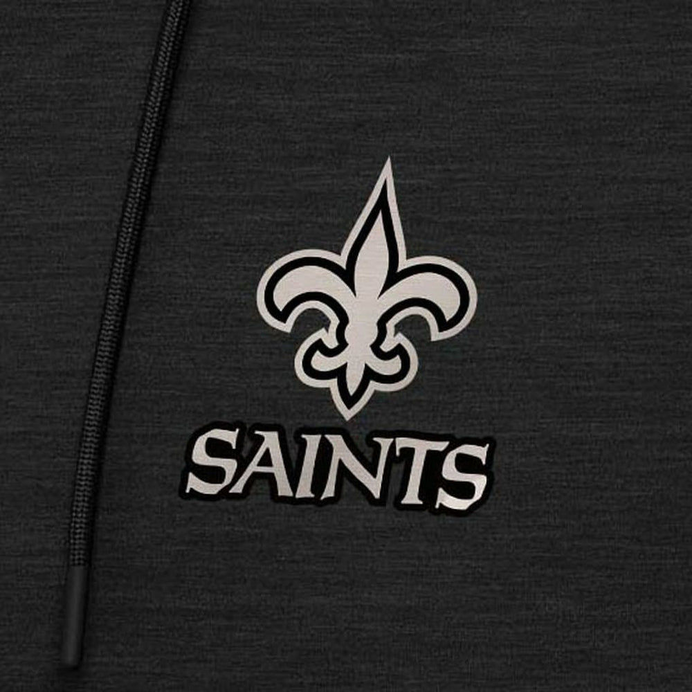 New Orleans Saints Antigua Spikes Raglan Quarter-Zip Hoodie | NFL Hot