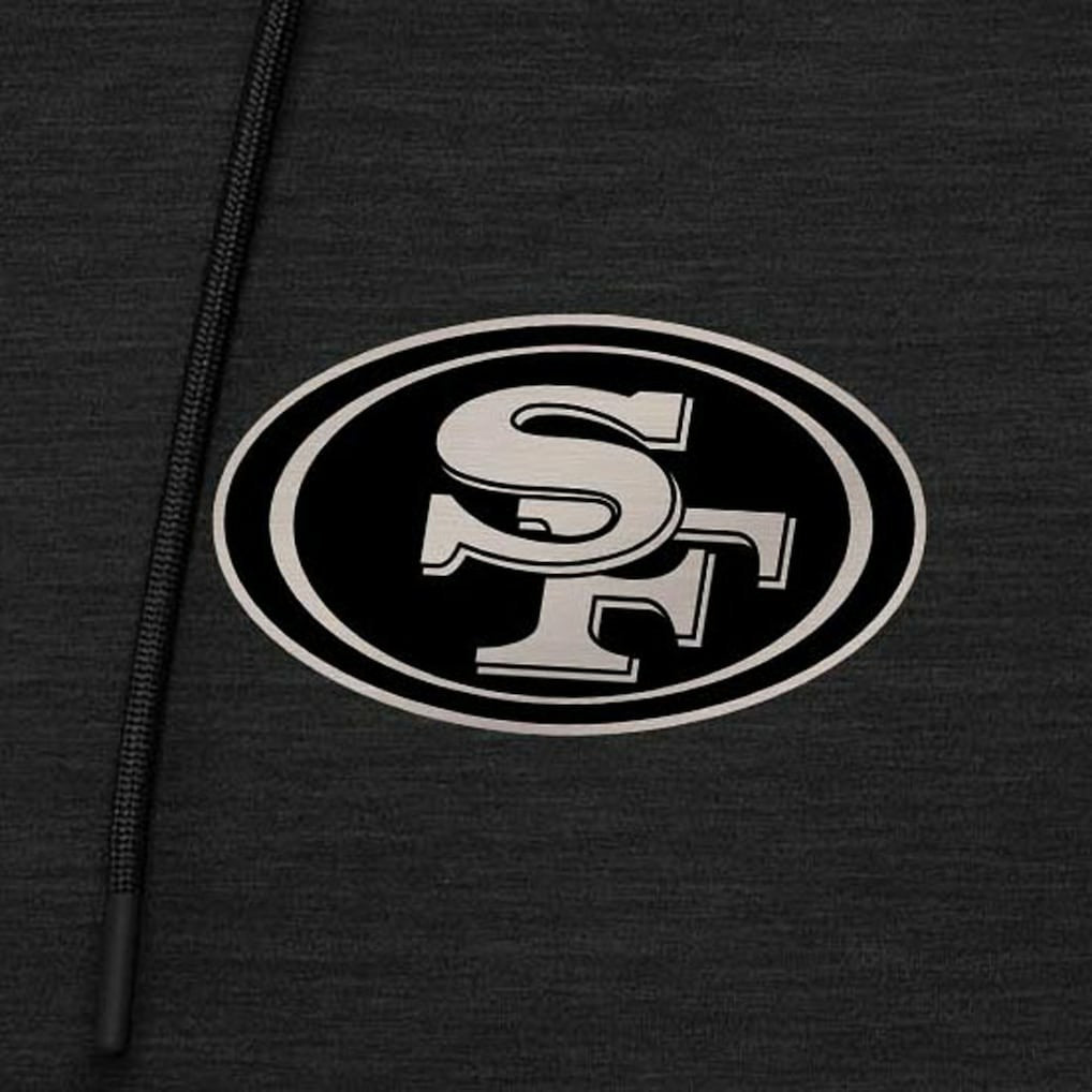 San Francisco 49ers Antigua Spikes Raglan Quarter-Zip Hoodie | NFL Online