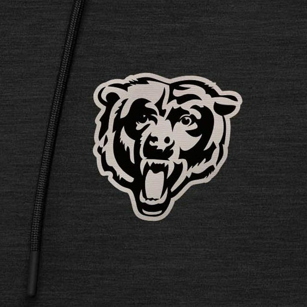 Chicago Bears Antigua Spikes Raglan Quarter-Zip Hoodie | NFL US