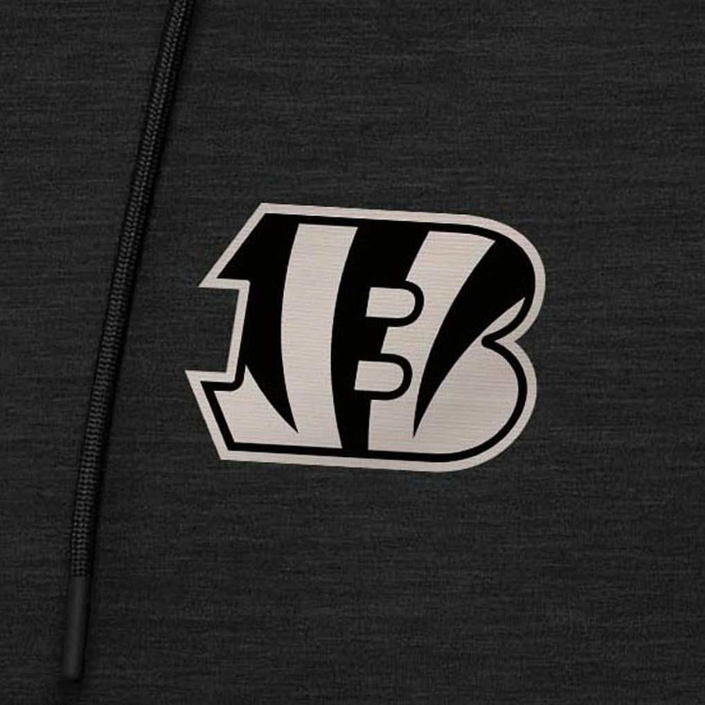 Cincinnati Bengals Antigua Spikes Raglan Quarter-Zip Hoodie | NFL US
