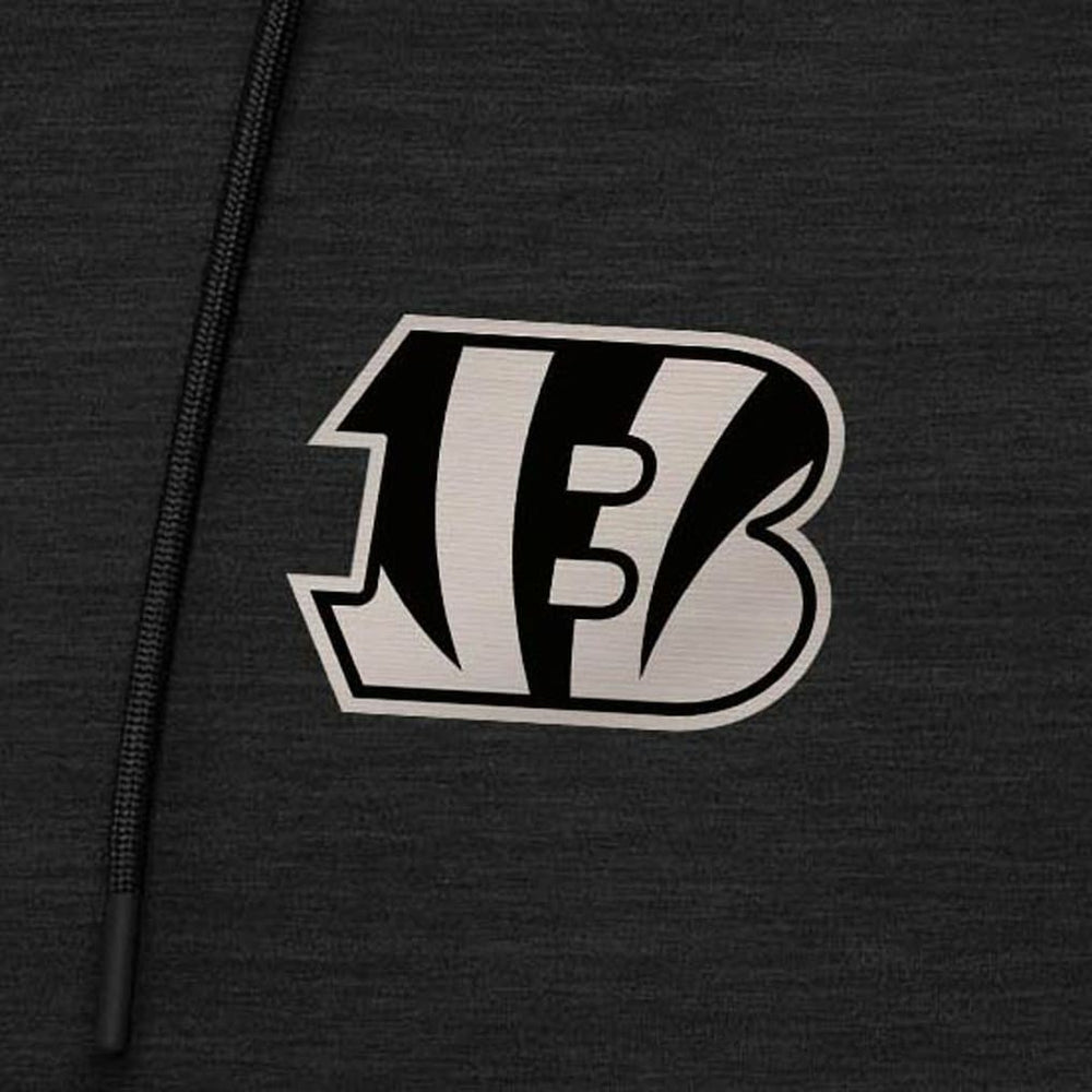 Cincinnati Bengals Antigua Spikes Raglan Quarter-Zip Hoodie | NFL US