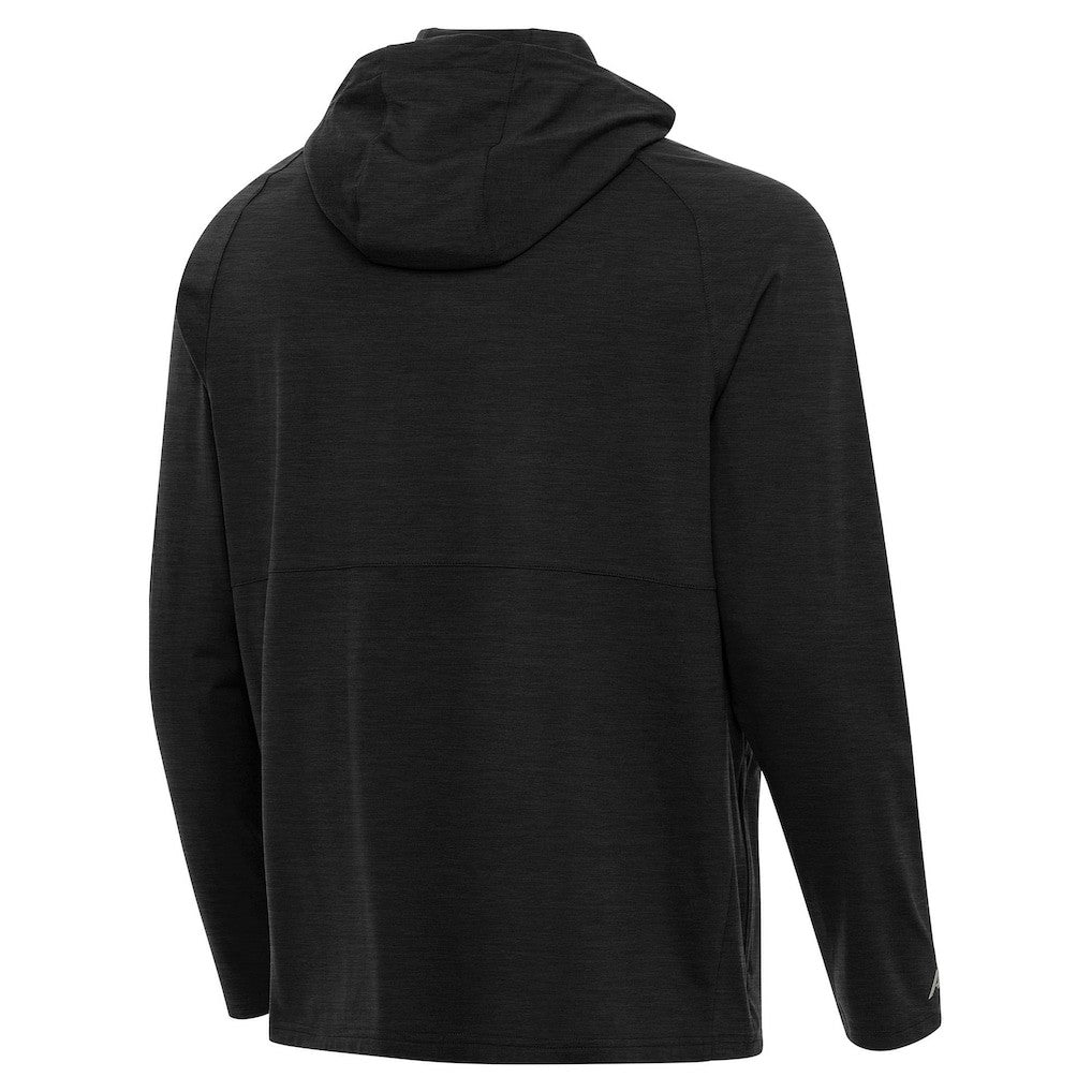 Cleveland Browns Antigua Spikes Raglan Quarter-Zip Hoodie | NFL US