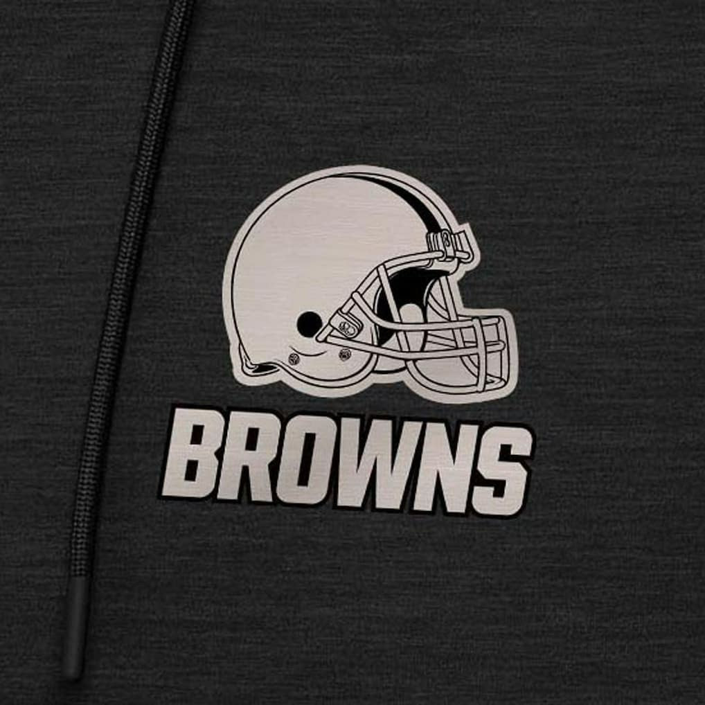 Cleveland Browns Antigua Spikes Raglan Quarter-Zip Hoodie | NFL US