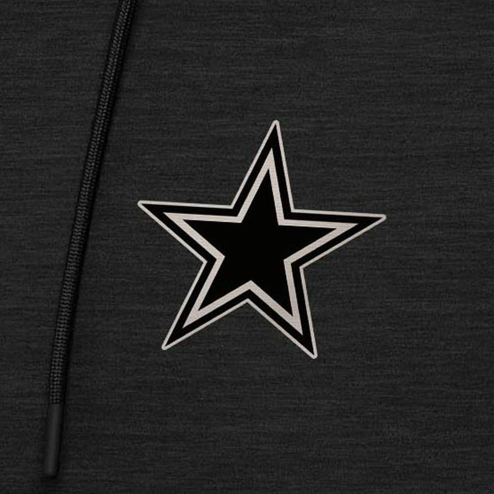 Dallas Cowboys Antigua Spikes Raglan Quarter-Zip Hoodie | NFL Outlet
