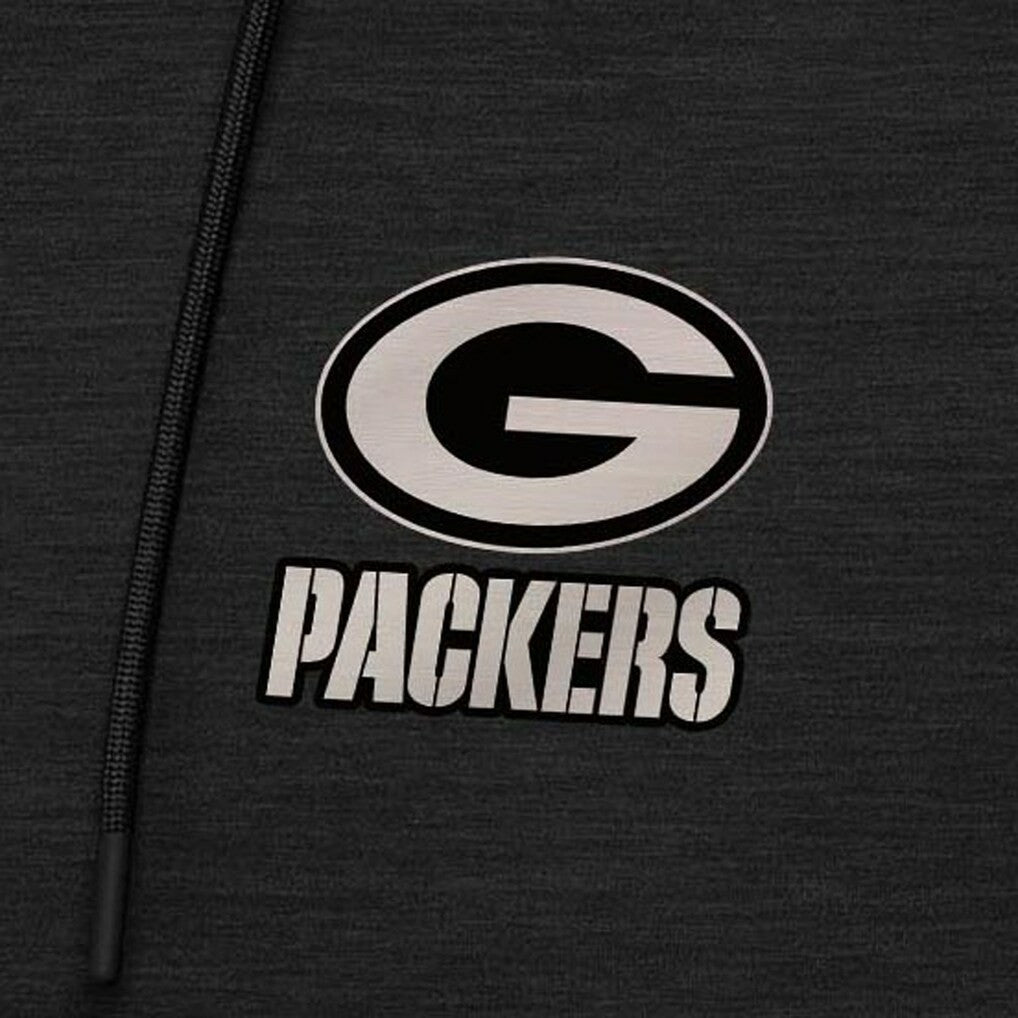 Green Bay Packers Antigua Spikes Raglan Quarter-Zip Hoodie | NFL Discount