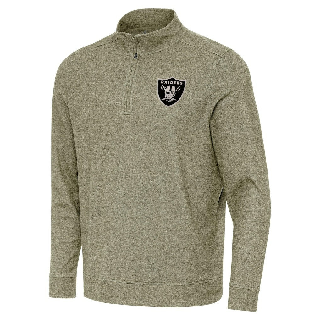 Las Vegas Raiders Antigua Subtle Quarter-Zip Top | NFL Near me