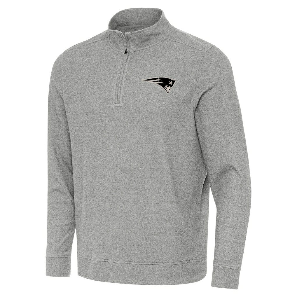 New England Patriots Antigua Subtle Quarter-Zip Top | NFL On sale