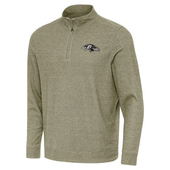 Baltimore Ravens Antigua Subtle Quarter-Zip Top | NFL US