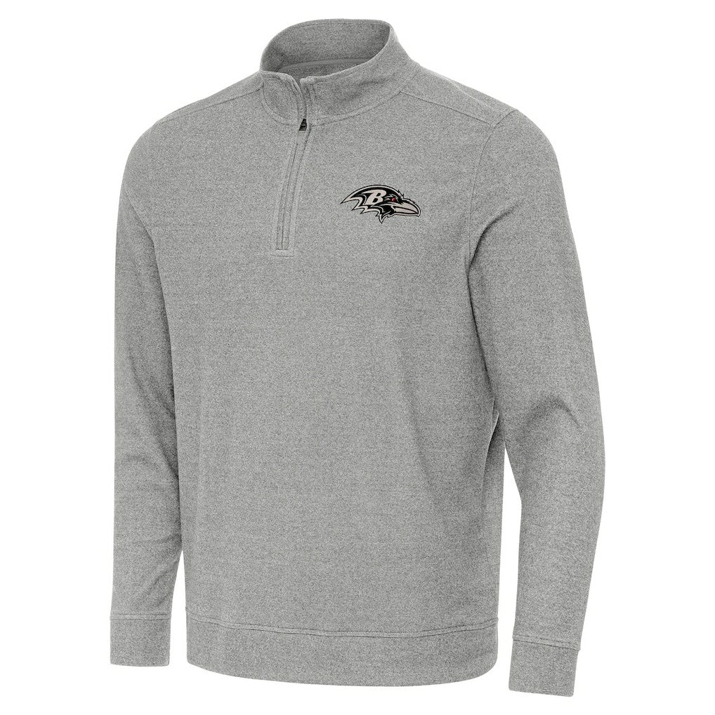Baltimore Ravens Antigua Subtle Quarter-Zip Top | NFL Online