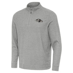 Baltimore Ravens Antigua Subtle Quarter-Zip Top | NFL Online