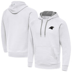 Carolina Panthers Antigua Brushed Carbon Victory Pullover Hoodie | NFL US