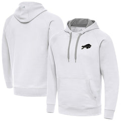 Buffalo Bills Antigua Brushed Carbon Victory Pullover Hoodie | NFL Outlet