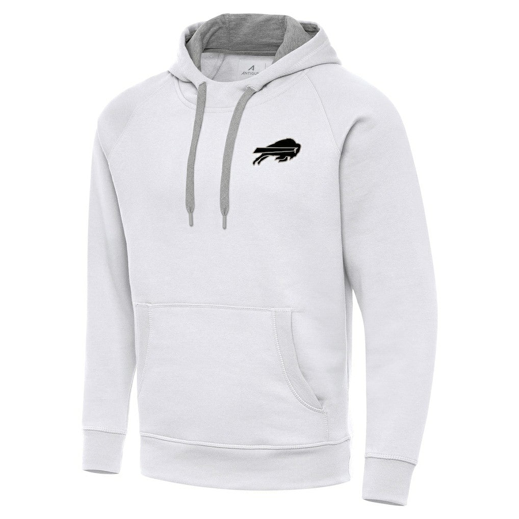 Buffalo Bills Antigua Brushed Carbon Victory Pullover Hoodie | NFL Outlet