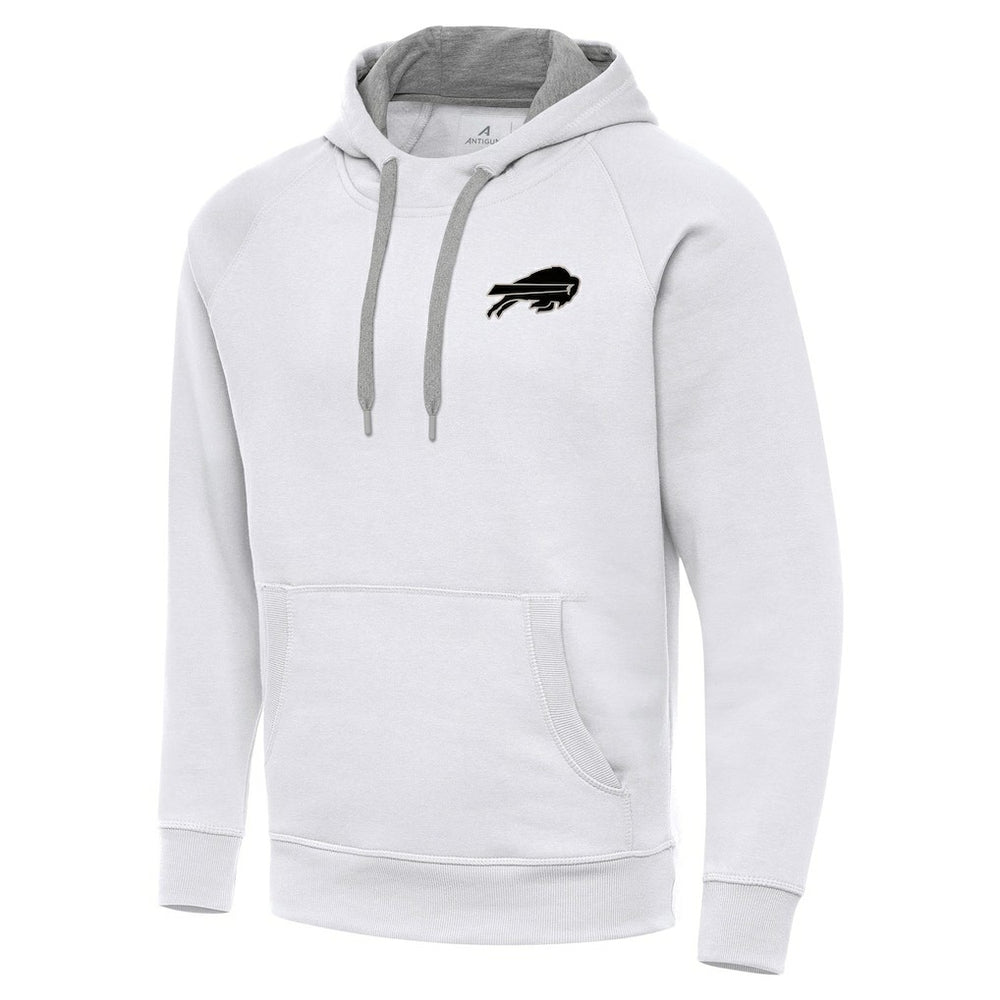 Buffalo Bills Antigua Brushed Carbon Victory Pullover Hoodie | NFL Outlet