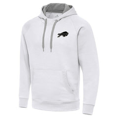 Buffalo Bills Antigua Brushed Carbon Victory Pullover Hoodie | NFL Outlet