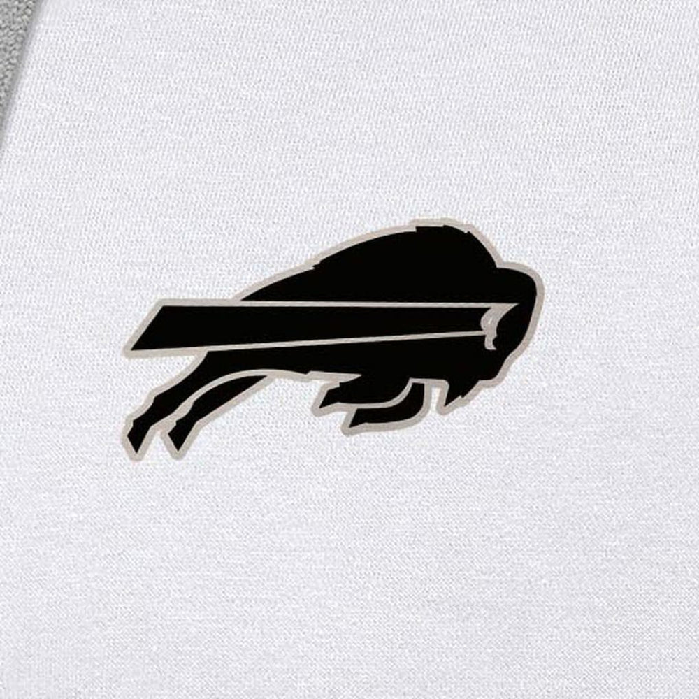 Buffalo Bills Antigua Brushed Carbon Victory Pullover Hoodie | NFL Outlet