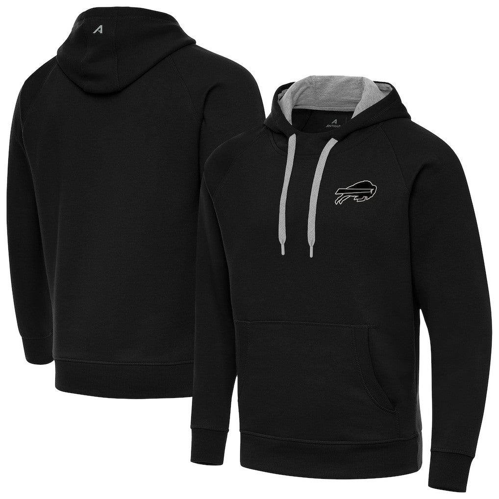 Buffalo Bills Antigua Brushed Carbon Victory Pullover Hoodie | NFL Hot