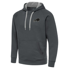 Buffalo Bills Antigua Brushed Carbon Victory Pullover Hoodie | NFL On sale