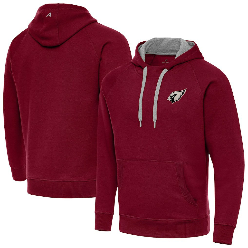 Arizona Cardinals Antigua Brushed Carbon Victory Pullover Hoodie | NFL US
