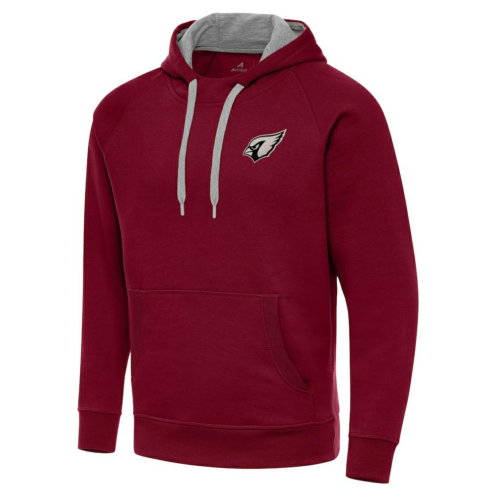 Arizona Cardinals Antigua Brushed Carbon Victory Pullover Hoodie | NFL US