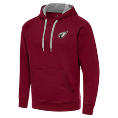 Arizona Cardinals Antigua Brushed Carbon Victory Pullover Hoodie | NFL US
