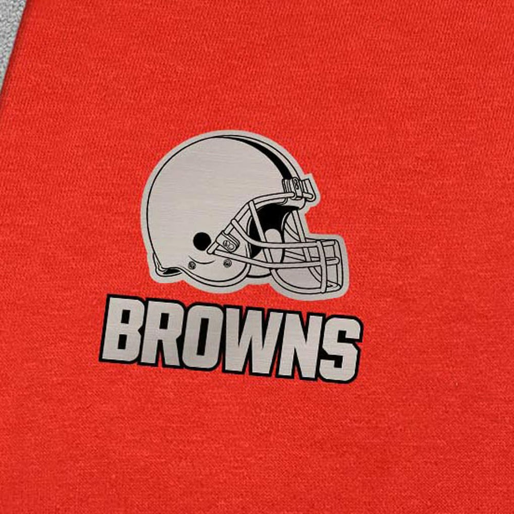 Cleveland Browns Antigua Brushed Carbon Victory Pullover Hoodie | NFL Outlet
