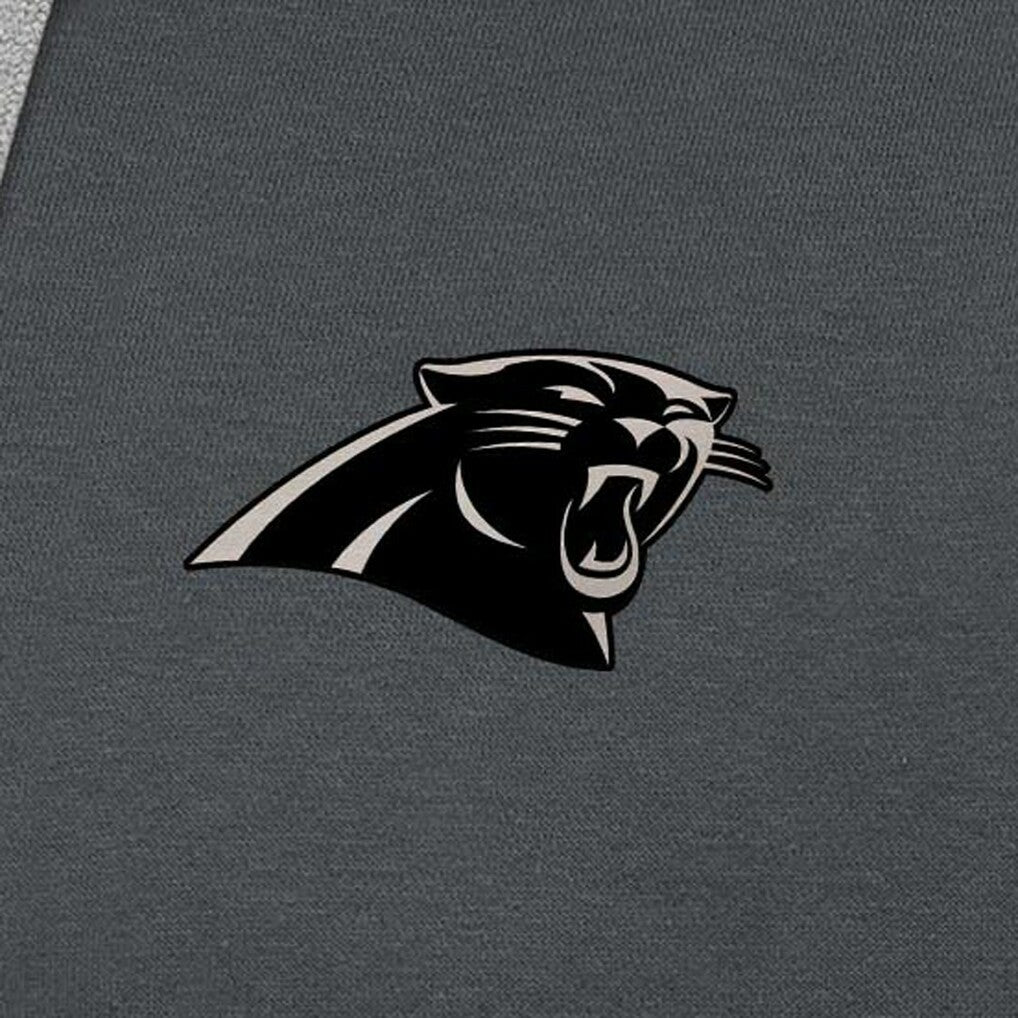 Carolina Panthers Antigua Brushed Carbon Victory Pullover Hoodie | NFL New